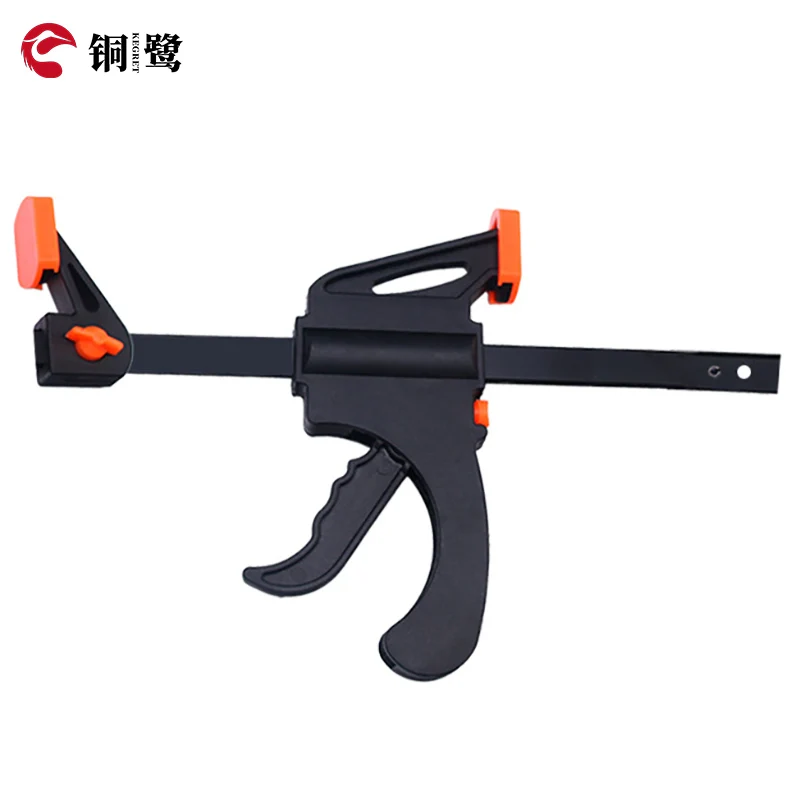 KEGRET 1/2PC Quick Ratchet F Clamps For Woodworking Carpentry Clamp One-Handed Heavy Duty Bar Clamp Wood Clip Kit Tool
