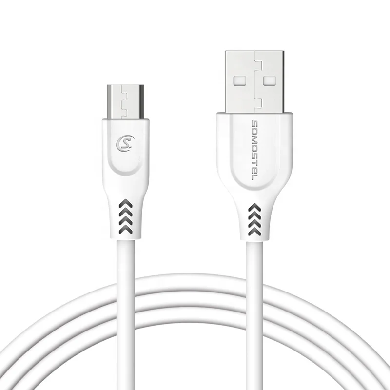 Somostel BT01 OEM ODM 3.1A Прочный TPE высокоскоростной Usb-кабель для быстрой зарядки и передачи данных Micro USB Type-C кабель