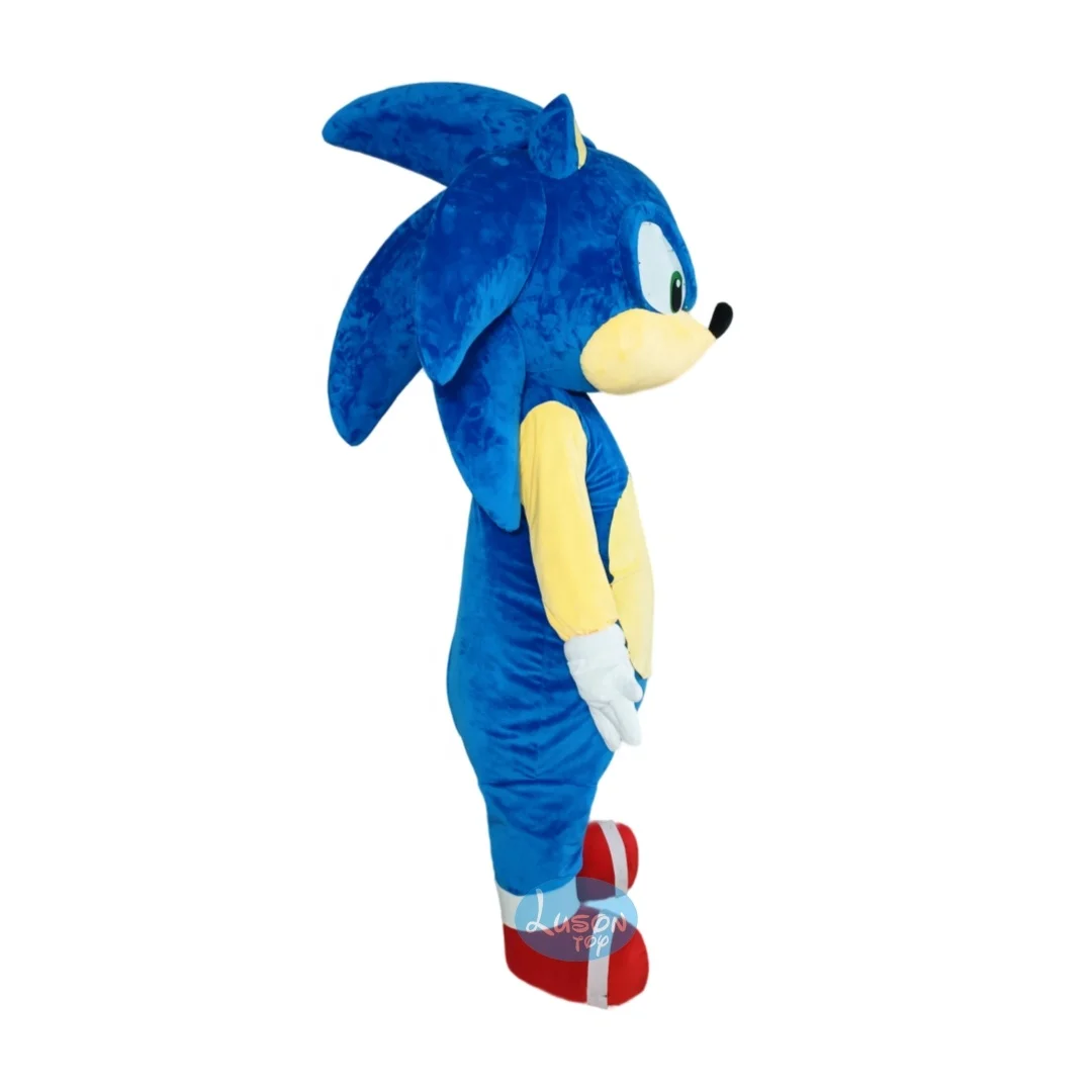 Костюм-талисман для взрослых Sonic Hedgehog