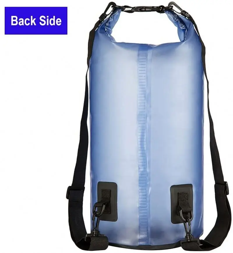 Outdoor Waterproof Dry And Wet Bag 500d Pvc Mesh Material Rafting Bag Swimming Beach Camping Hiking Waterproof Dry Bag