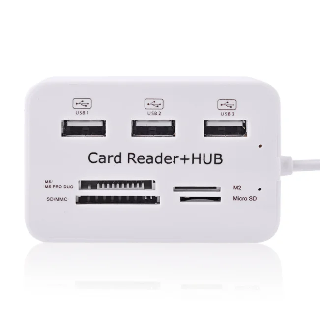  Многофункциональное устройство для чтения карт памяти + USB 2 0