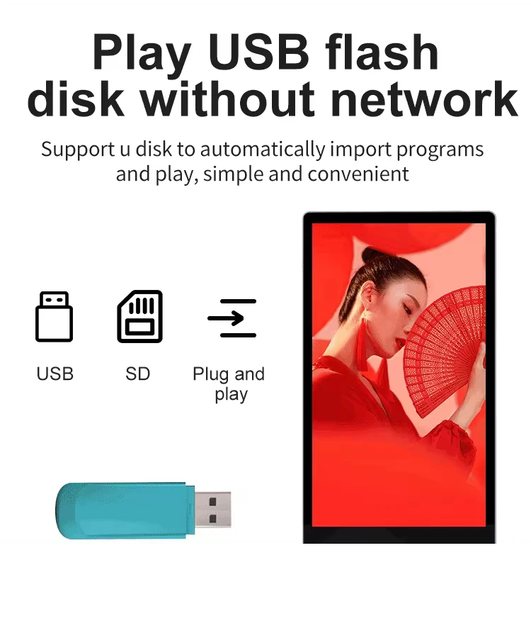 43 49 55 65 86 inch totem digital signage LCD display standing kiosk advertising game equipment