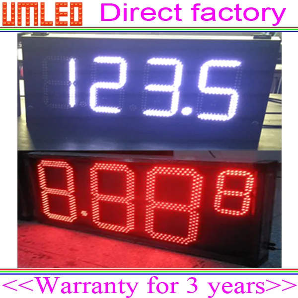 led 7 segment module/Led pcb board 8 number/Gas station led gas price sign