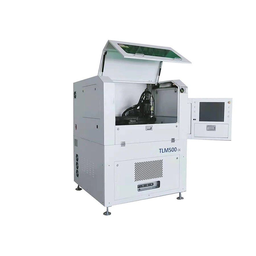 10 Um High Precision Medical Instruments Ultrasonic Knife Laser Cutter Metal Tubular Fiber Laser Cutting Machine