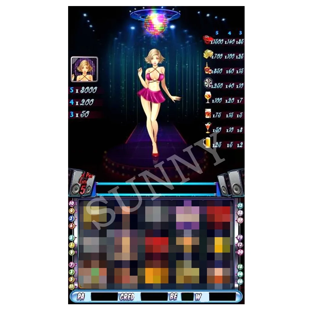 Crazy pub Subsino игровая доска/Nile Treasure US skill preview games board/POG pot of gold 510 595 wms 550 keno Fire link