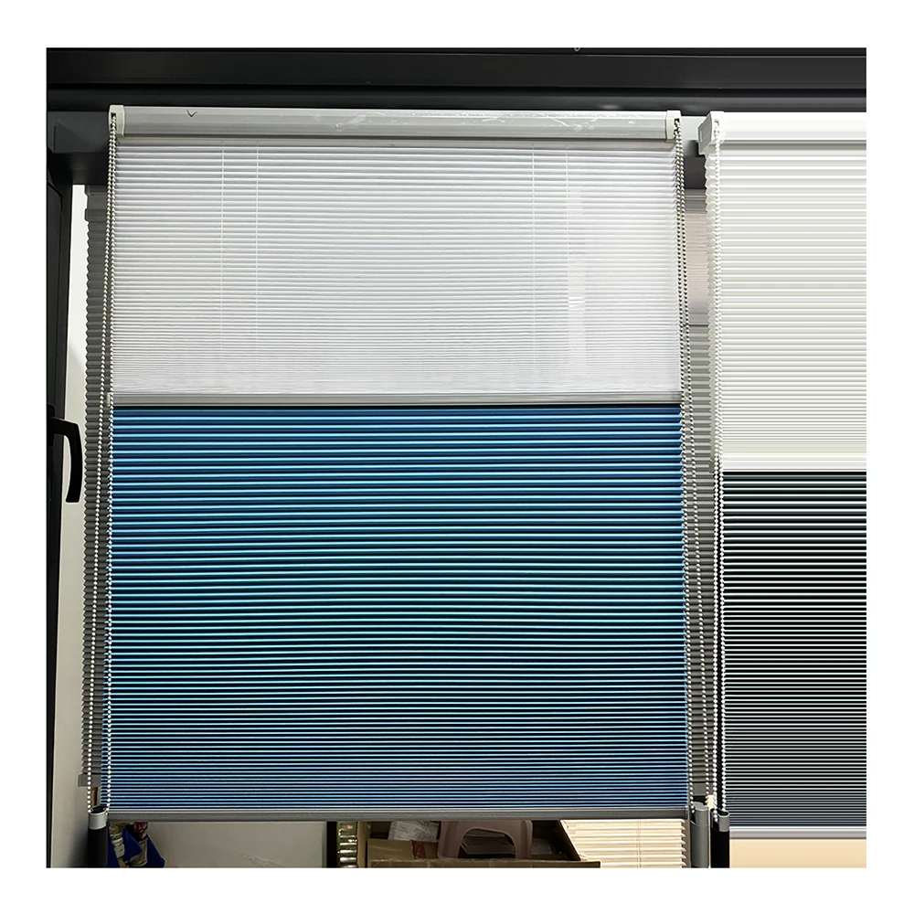 Motorized Remote Control Wifi Home Cellular Shades Manual Electric Honeycomb Blackout Blinds Window For Room