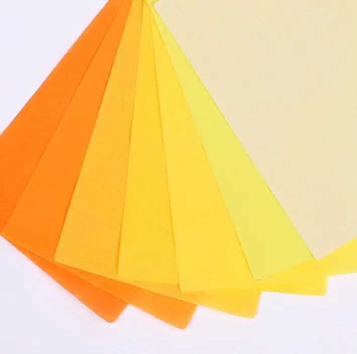 XINYUAN wholesale customized colorful water-absorbing spunlace non-woven fabric for roll type 40psc/roll  cleaning tissue