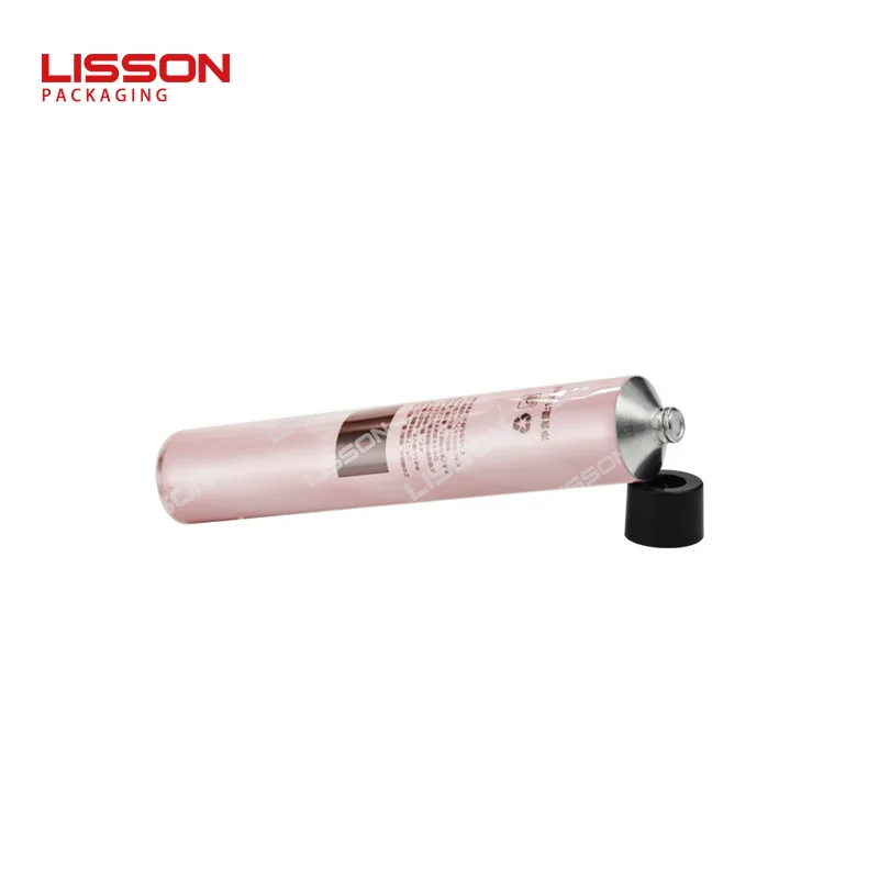  cosmetic pink aluminum packaging tube pharmaceutical collapsible 70 ml pure aluminium tubes with screw