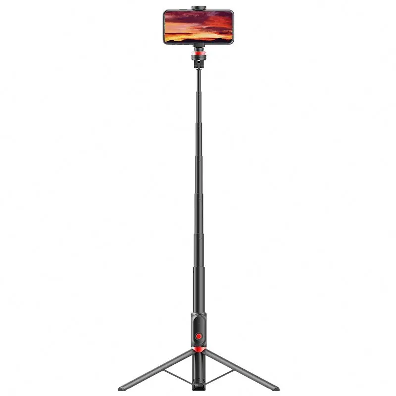 new mini portable fully folding wireless 3in1 3-axis handheld tripod flexible selfie stick set