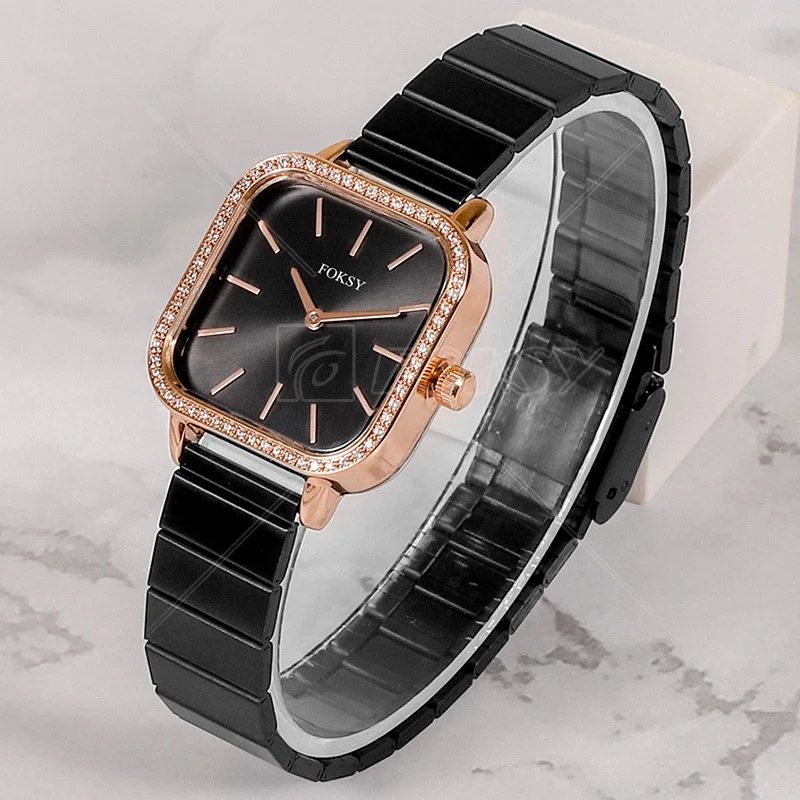 New Fashion Stylish Jewelry Bracelet Cute Gift Hand Wrist Luxury Quartz Women Watch for Girl