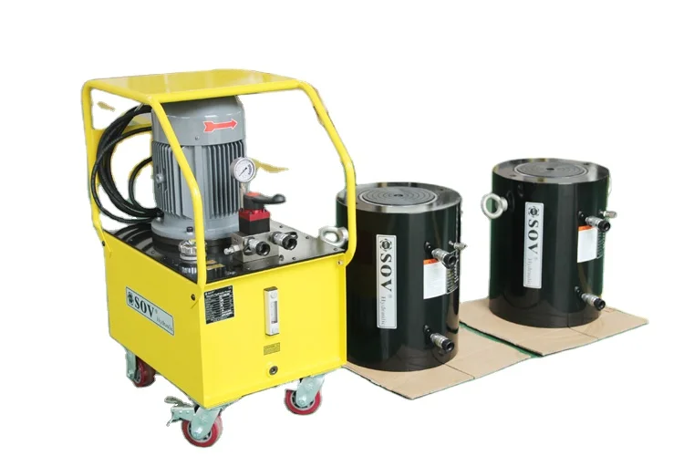 Сов однодействующий стальной гидравлический цилиндр