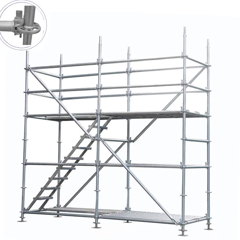 Construction Metal Galvanized Ringlock Scaffolding Ring Lock Ringlock Rental Accessaries