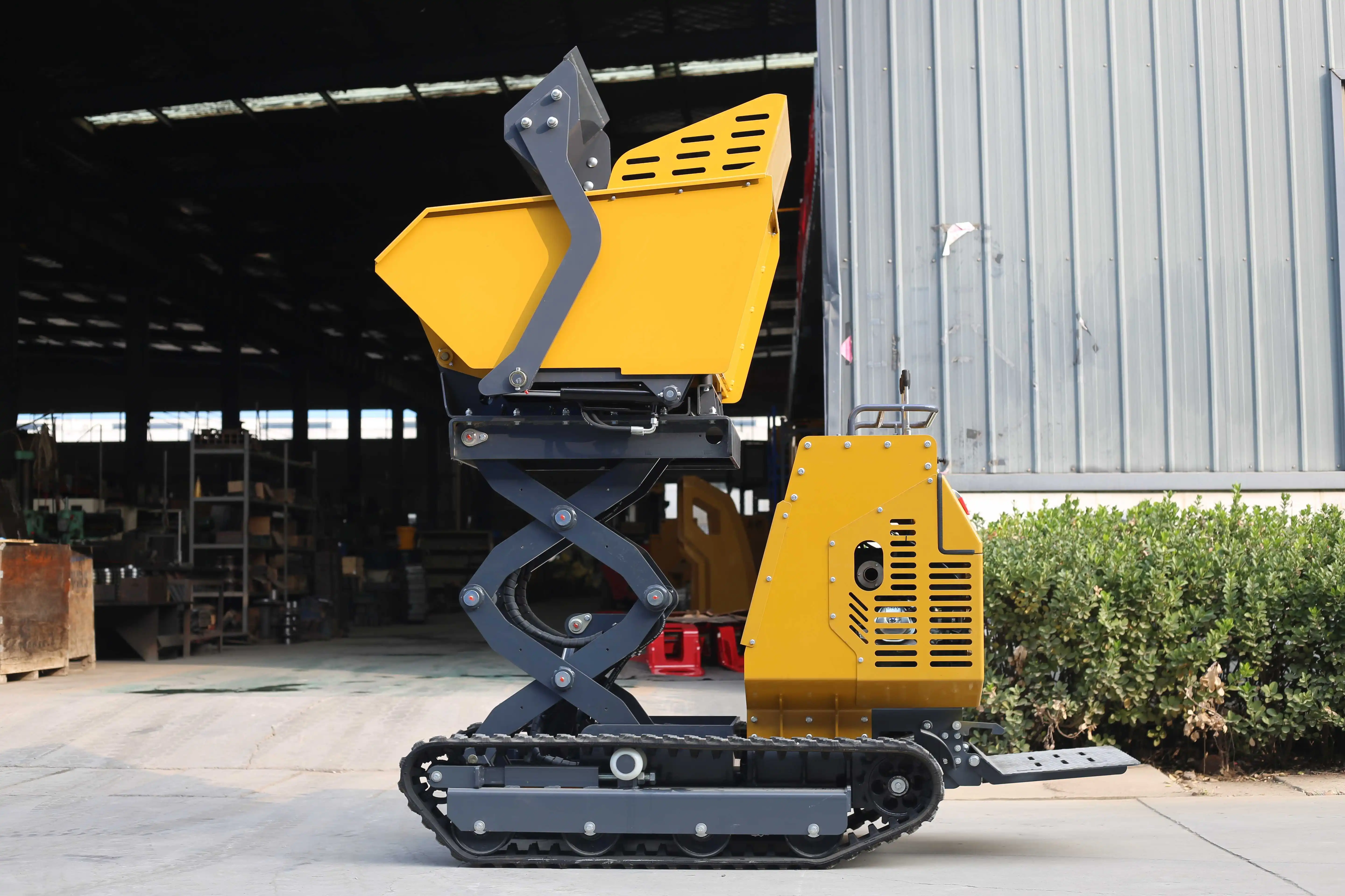 Dumper Truck China Multifunctional Crawler Dumper Truck  mini Transporter Payload Power Concrete Buggy Pedestrian Dumper Truck