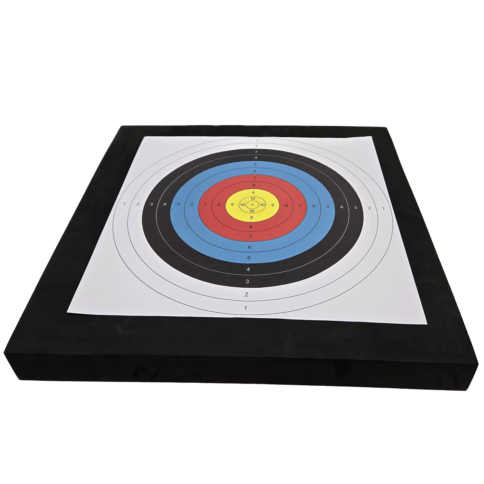 20' Durable Bow and Arrow Practice Block with Target Paper Archery Target EVA Foam Targets