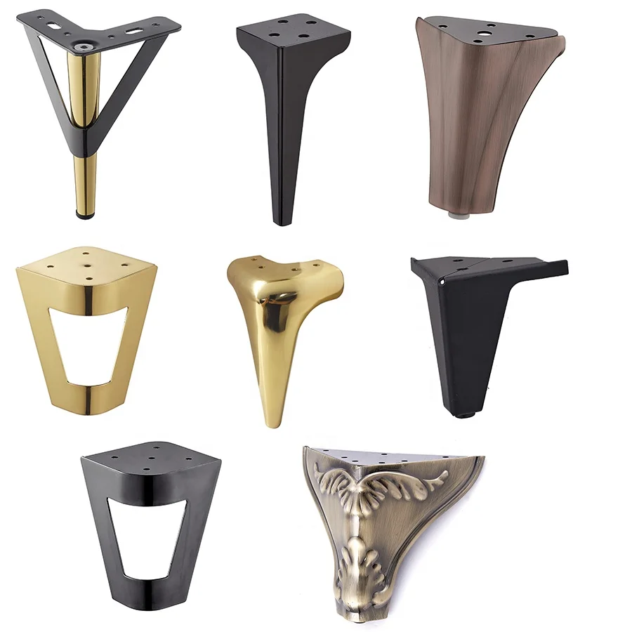 2023 New Design Metal Modern Sofa Legs TV Cabinet Metal Sofa Furniture Legs For Beds And Sofa Furniture