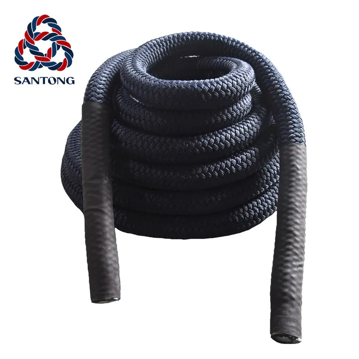 cheap custom length gym cross fitness nylon 28 kg premium the battle rope for training