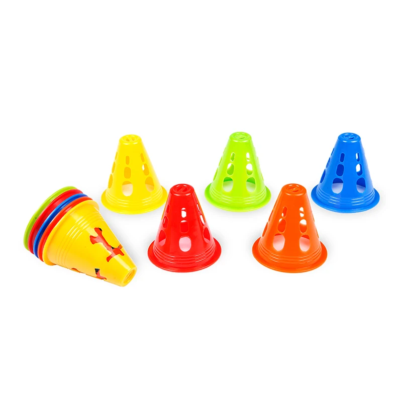 Factory Direct Sales 8cm Roller Skating Pile Windproof Semi-Soft Ice Skates Cone Obstacle Wholesale Cone Skate