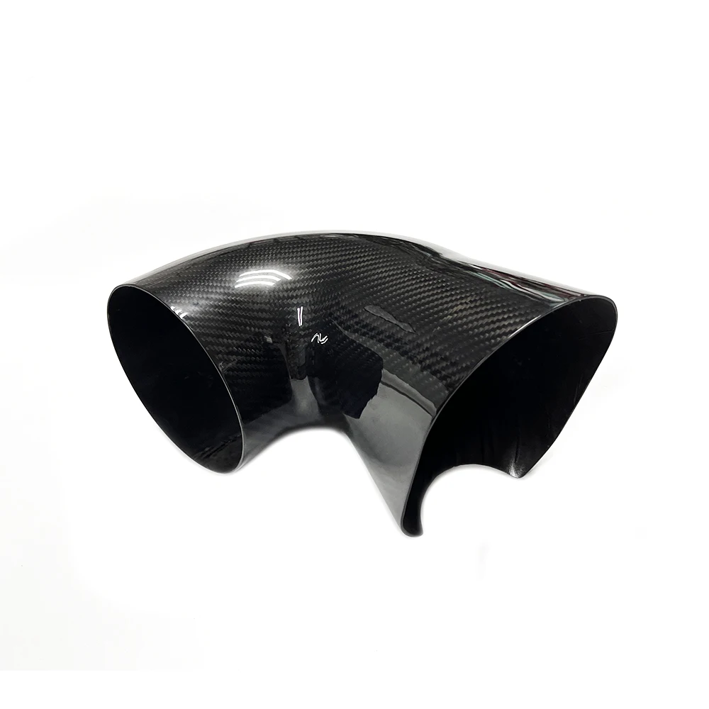Manufacturer custom full carbon fiber car parts carbon fiber bent tube