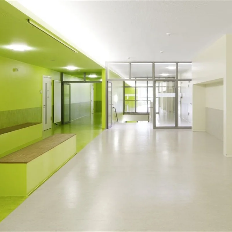 Anti-slip Dry Back/Glue Down Plastic PVC Vinyl Plank Indoor Hospital Flooring