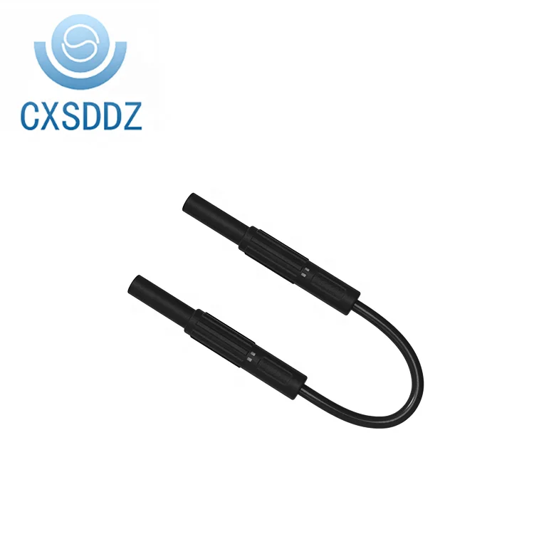 CXSDDZ-S203B Shrouded  Banana Plug Instrument Cable 2mm SafetyTest Leads
