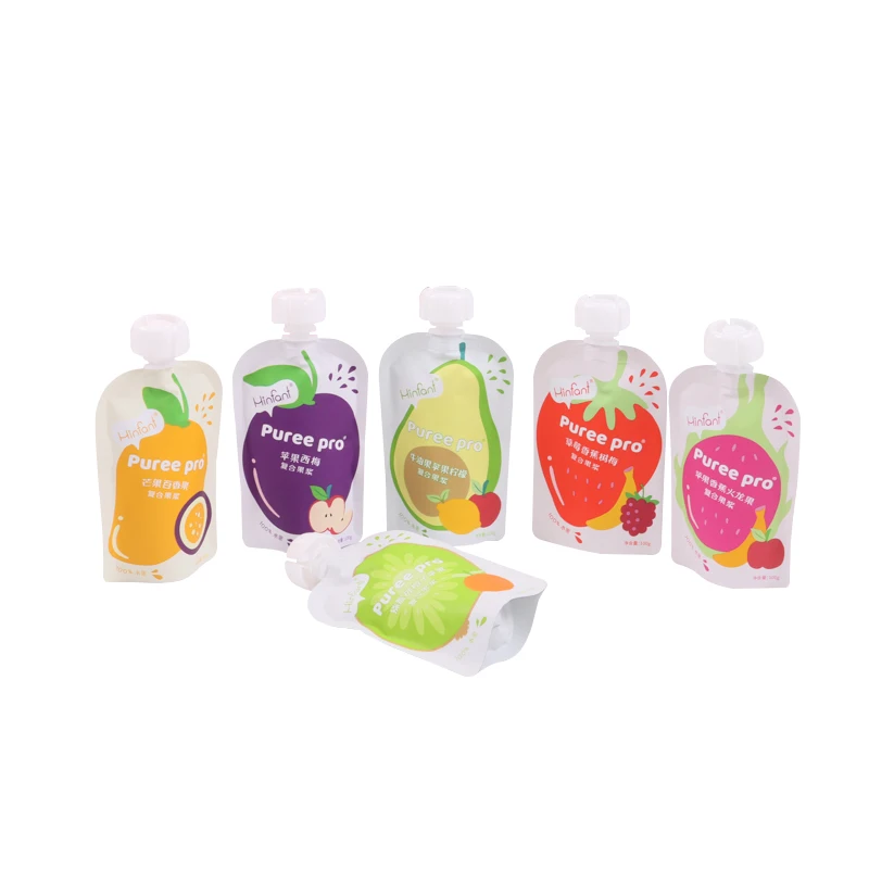 Индивидуальные персонализированные материалы толщина формы дизайн фруктовый мешок для фруктового сока манго с носочной упаковкой