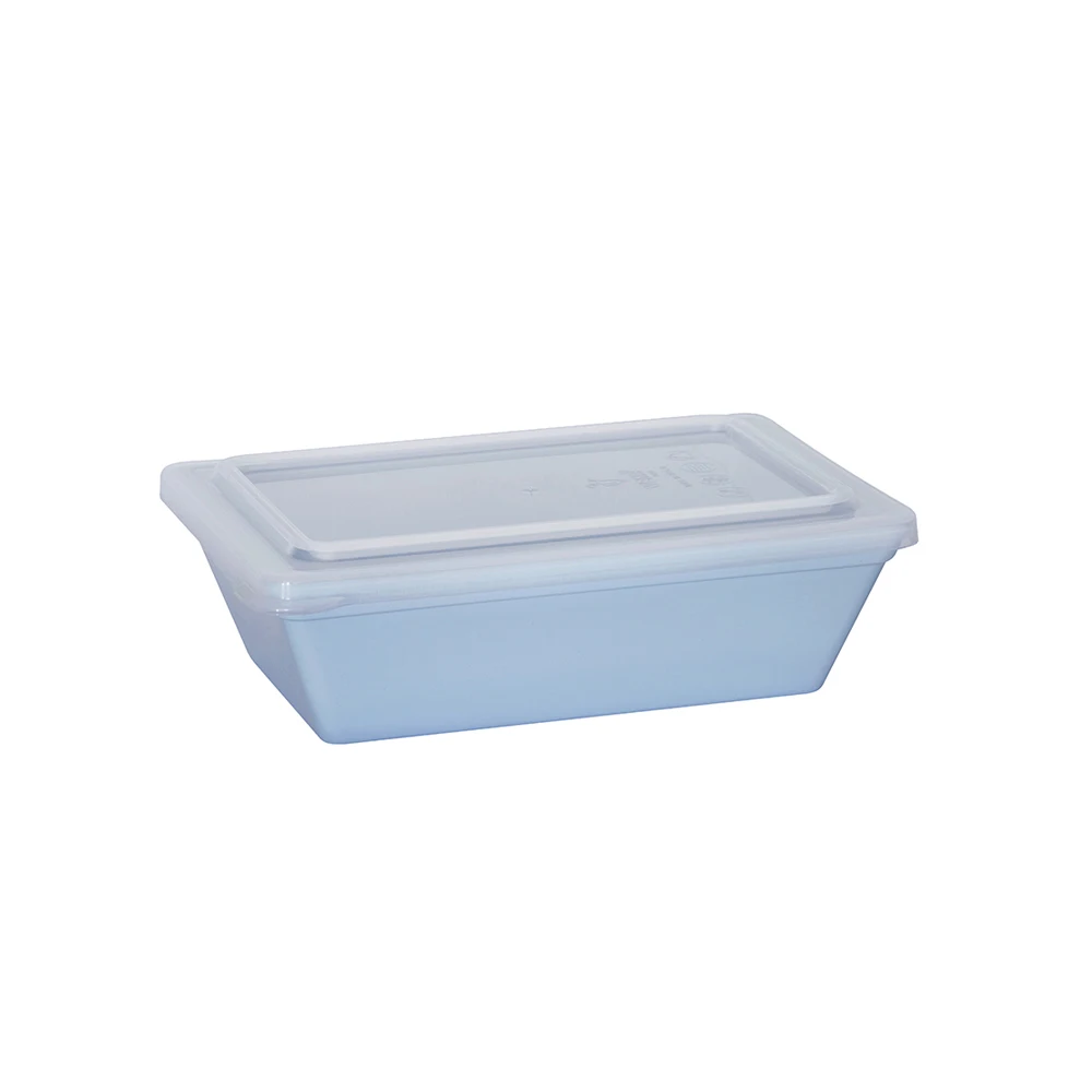 Kitchen Food Container Polypropylene Plastic Durable Sandwich Bread Food Container Box Safe Storage Lunch Box