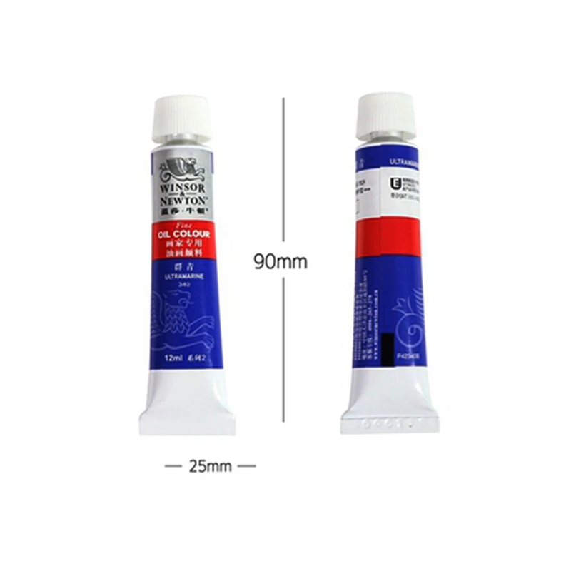  Winsor & Newton 12/18/24 цветов 12 мл профессиональная художественная алюминиевая трубка масляная краска набор для художественных