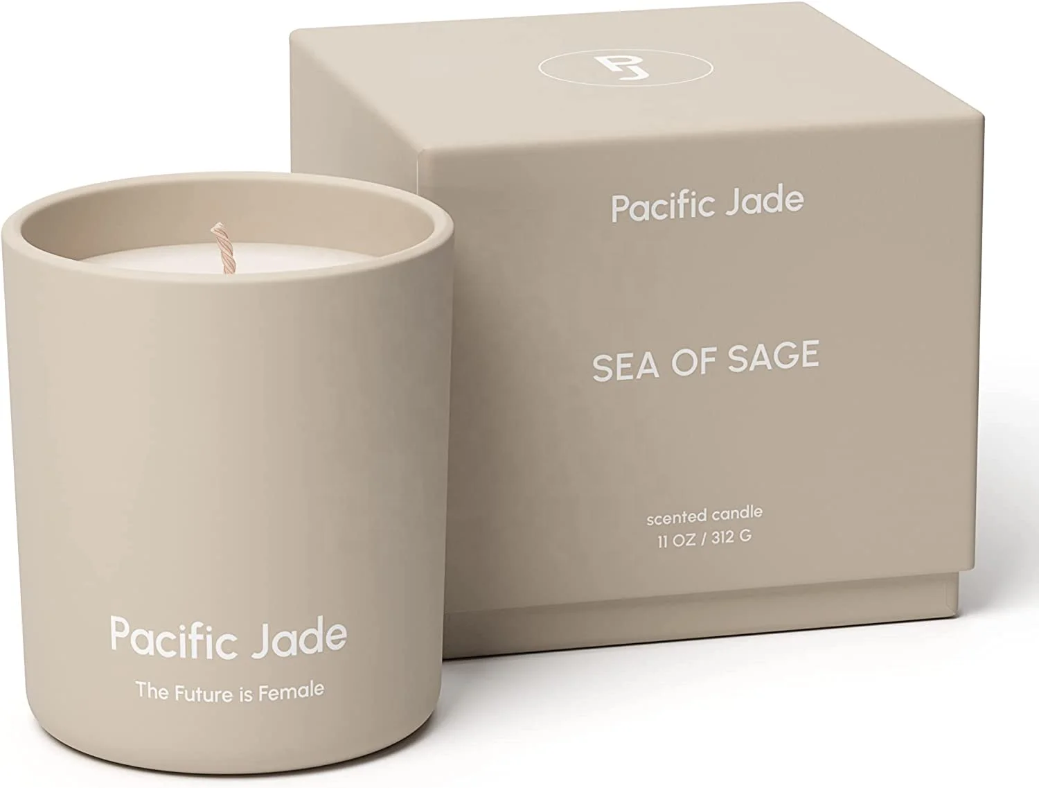 Home Decoration Custom Soy Wax Cement Scented Candle