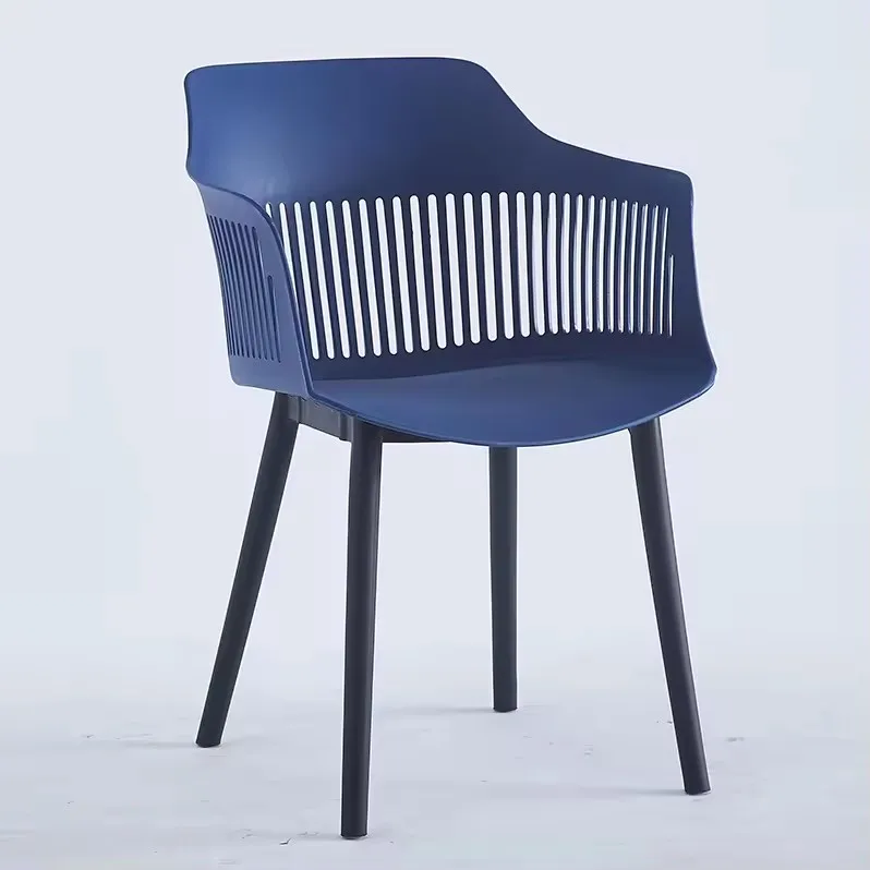 Hot Sale Modern Fashion Contemporary Kitchen Room Dinner Chair OEM Colors PP Plastic Dining Chairs