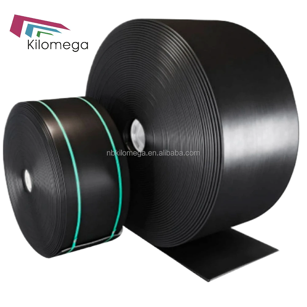 Wear-Resistant Rubber Conveyor Belt for Cement and Concrete Industries