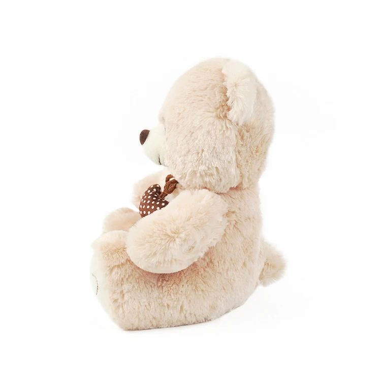 Wholesale 28cm size light brown teddy bear plush stuffed toys