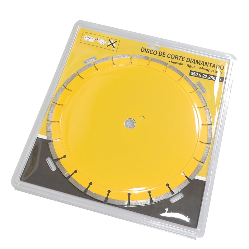 350mm Laser Welding segmented saw blade circular saw blade diamond grinding wheel