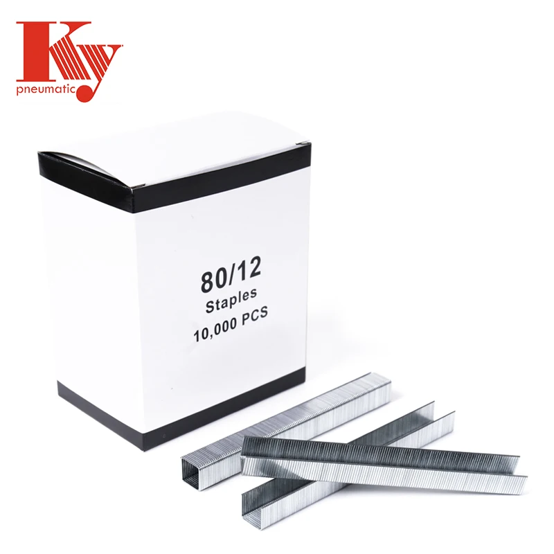 21 Gauge Silver Color 80 Series U Type Air Gun Nail 8012 Standard Stapler Pin