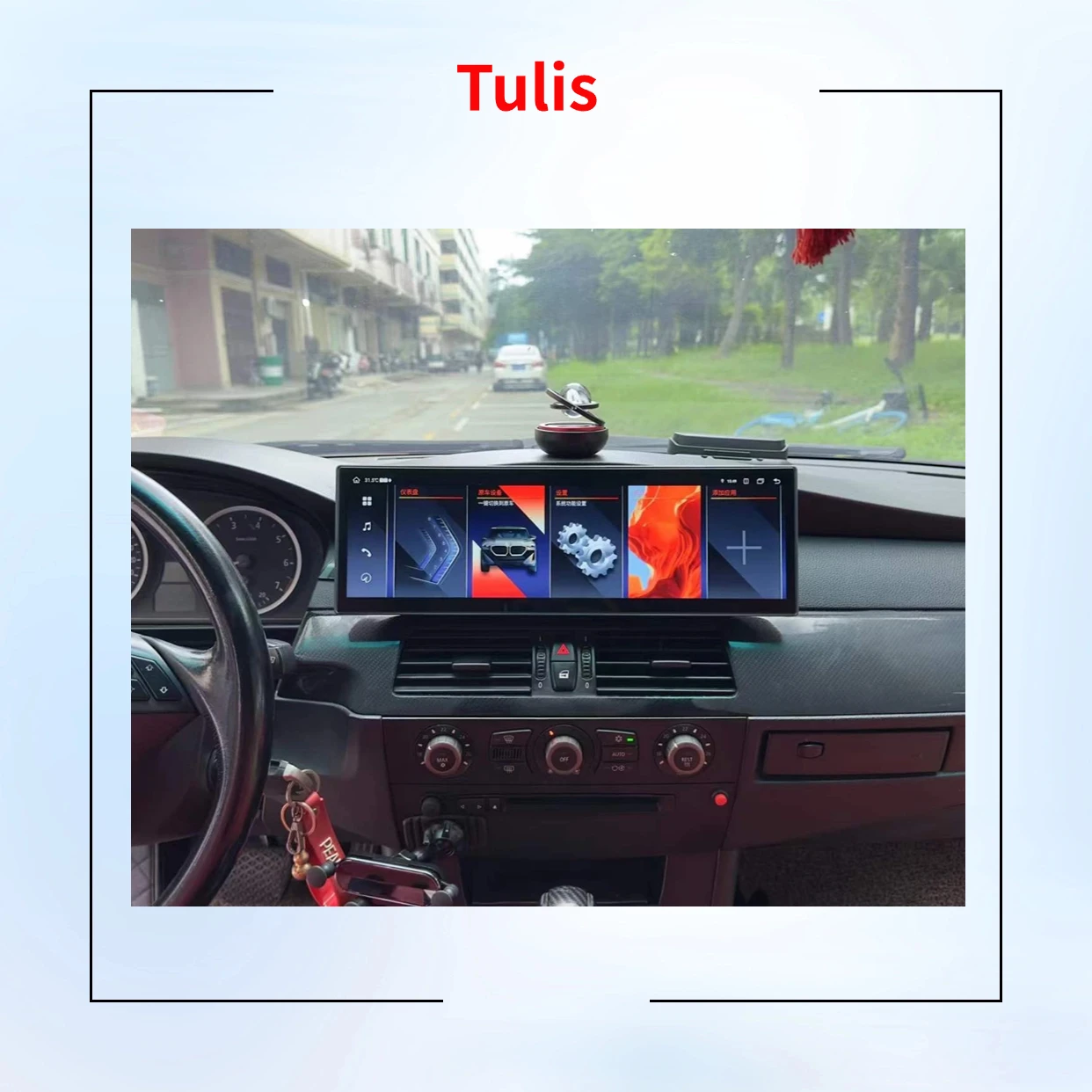 14.9 Inch Android Car Radio For BMW 5 Series E60 GPS Navigation Stereo Carplay Multimedia Carplay WIFI 4G Built In 360
