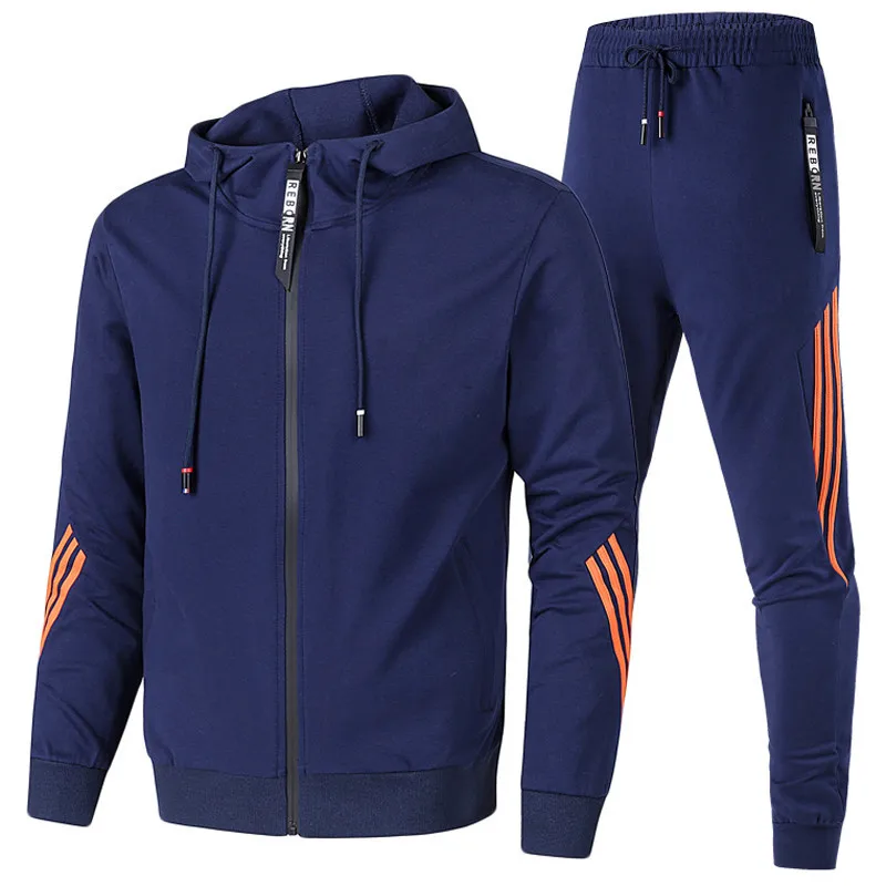 Wholesale New Designed Custom Men Slim Fit Track Suits Tracksuit Sportswear gyms Sweatsuit set TrackSuit