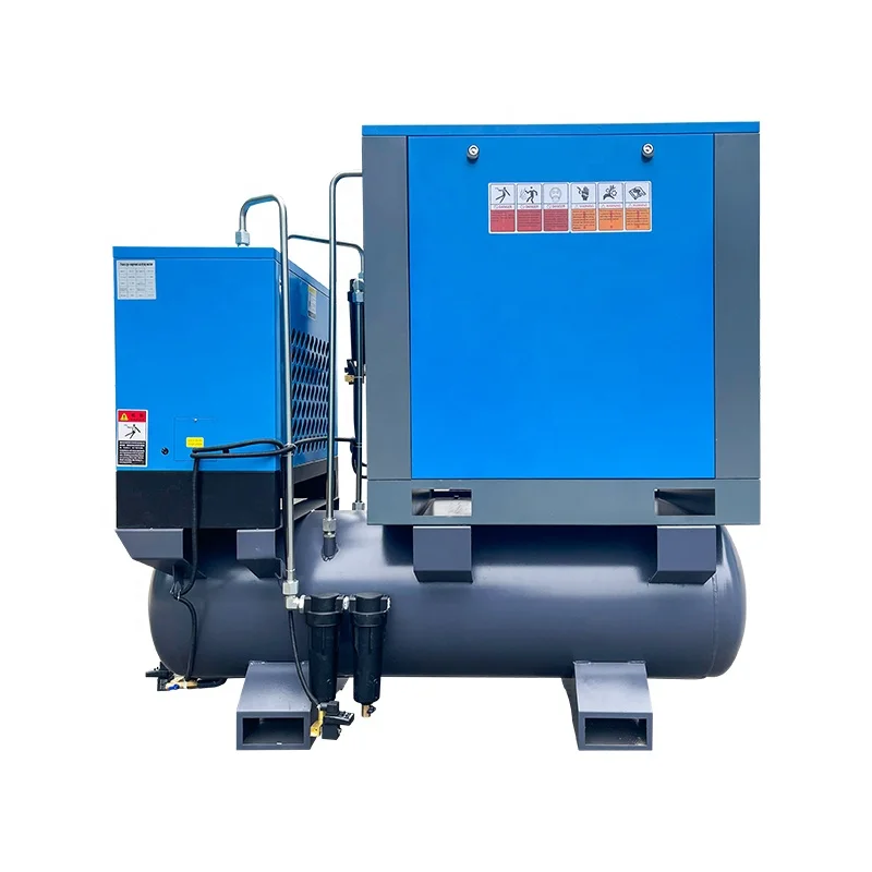 60hp Compressor Low Noise Direct Driven Industrial Screw Air Compressor