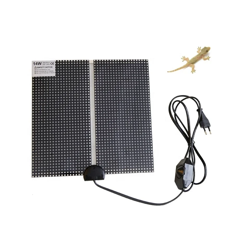 Hot Sale Wholesale Adjustable Heating Pad Carbon Fiber Reptile Heating Pad