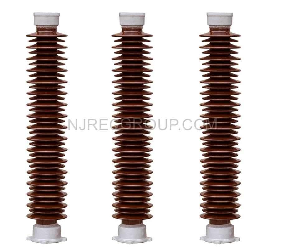 C10-1950 550kv IEC standard solid core post porcelain insulator