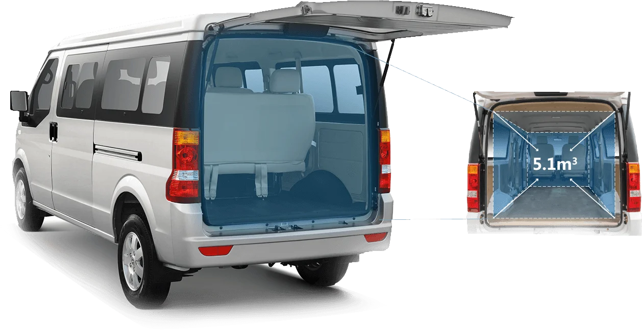 
SYP SH5400 7-14 seat mini van muti function cargo passenger vehicle 