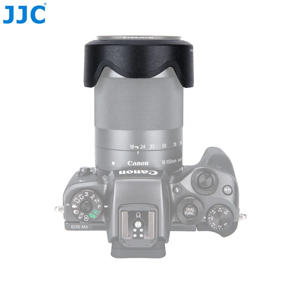 JJC LH-60F-штыковая бленда объект Заменяет CANON EW-60F капот Совместимость с EF-M 18-150mm f/3 5-6 3