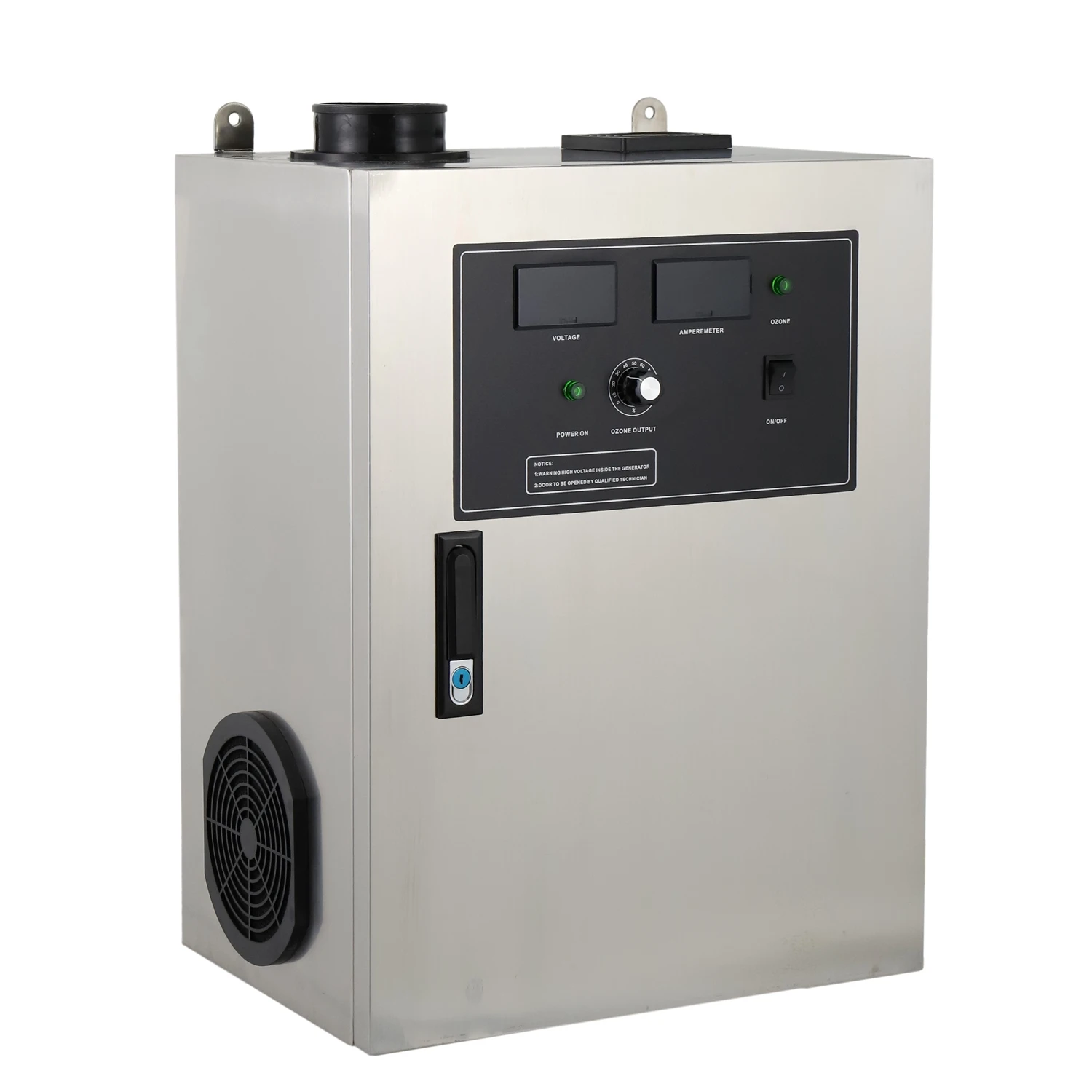 Commercial Kitchen Restaurant Exhaust Ducting to Remove Odor and Oil Ozone Generator