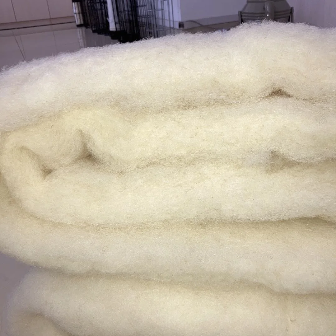 Натуральная шерстяная вата для матраса