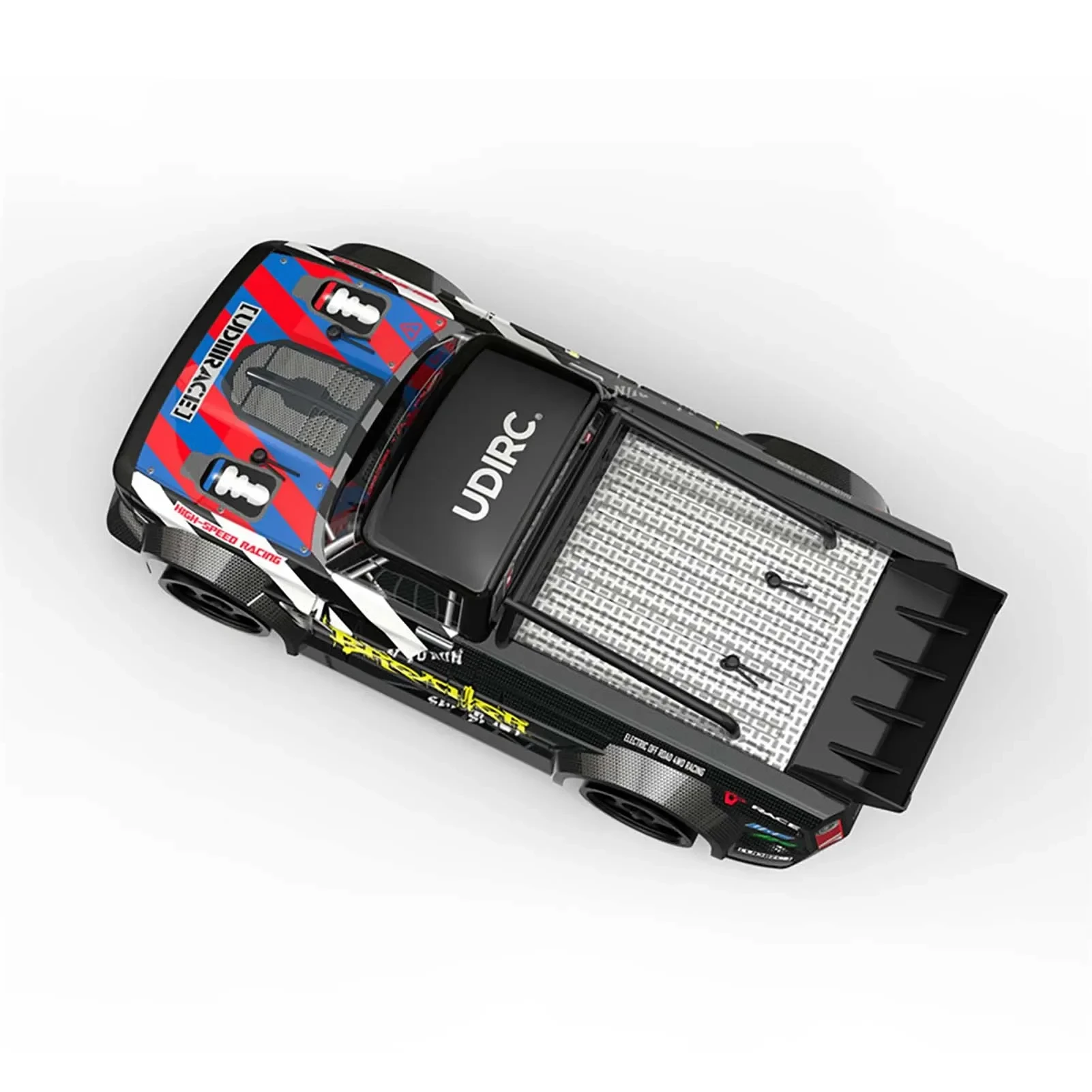 Remote Control High Speed Drift Truck Vehicle RC Muscle Sport Car 1:16 30km/h 380 Brushed Motor ESP SJY-UD1601 1/16 4WD 4CH