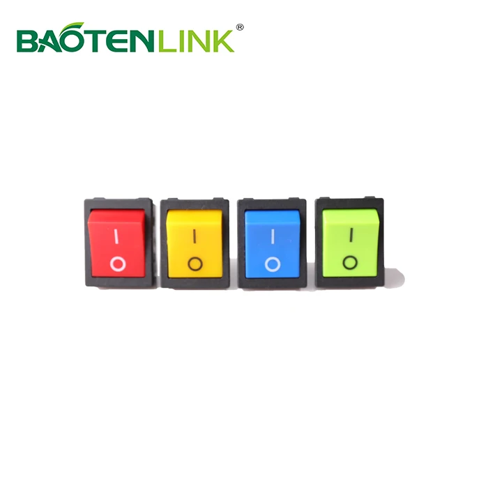 On/Off Boat Rocker intelligent  Switch 50Pcs 2 Pin Position Snap 12V 110V 250V