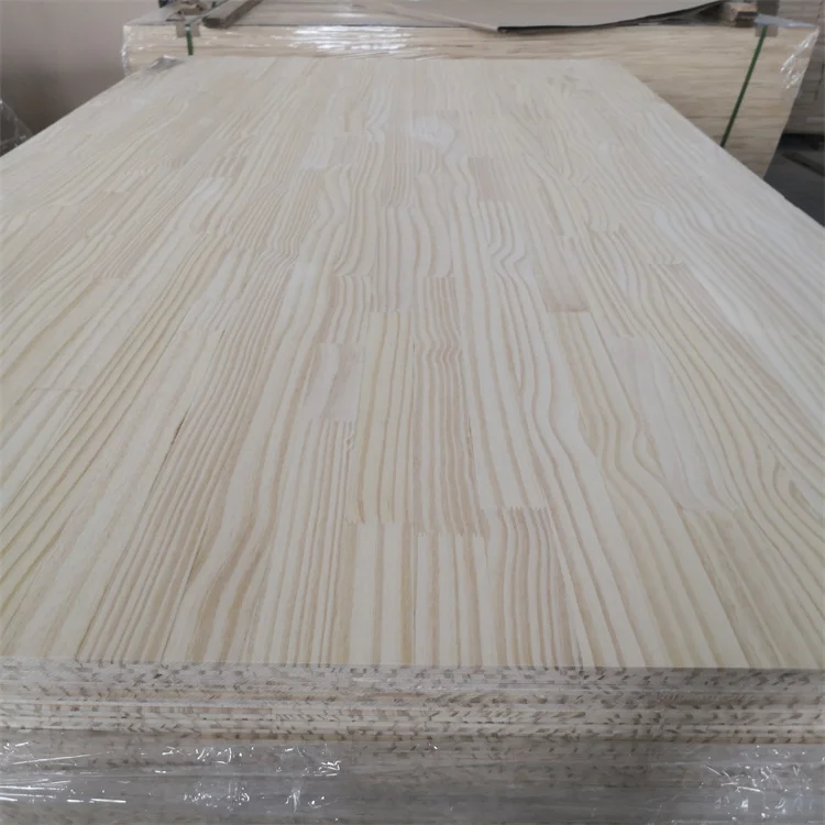 Customized Pine Wood Finger Jointed Boards Furniture Solid Pine Timber Veneer Boards