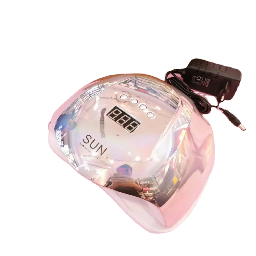 New Arrival Brilliant Colorful SUNX 54w UV Led Nail Polish Lamp for Curing Nail Gel