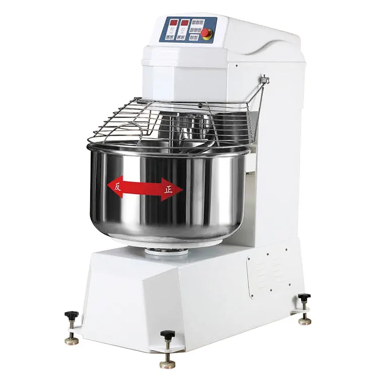 50Kg Hotel Restaurant Bakery Equipment Industrial Commercial Pizza Cake Bread Spiral Dough Mixer for Sale