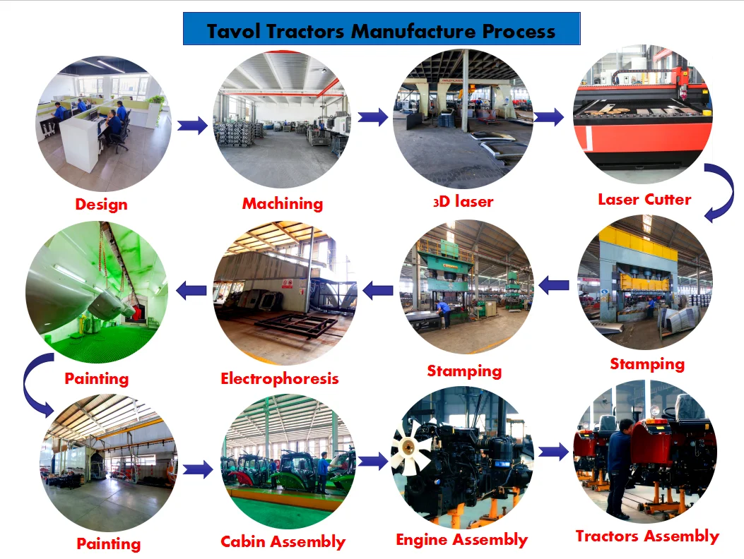 agriculture machinery mini rubber crawler tractor