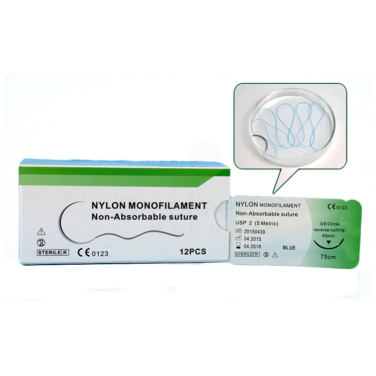 High-Quality Absorbable Disposable Surgical Suture Thread Made of Polypropylene