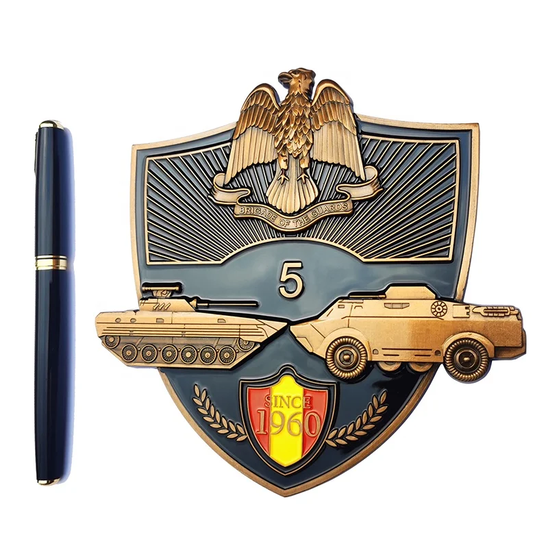 High Quality Unique Big Size 3D Manufacturing Custom Awards Medallions For Sale